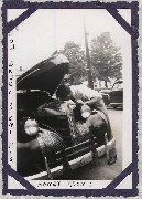 Parents Bruce Dorrough honeymoon 1947